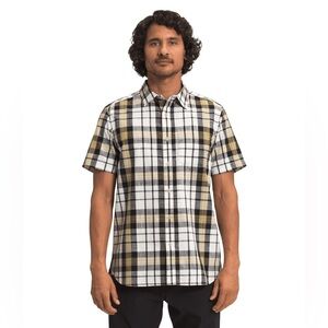 The North Face men’s Hammetts plaid shirt size XL button front short sleeve